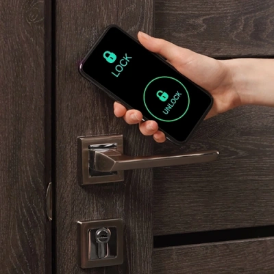 Johnson City vivint connected smart lock